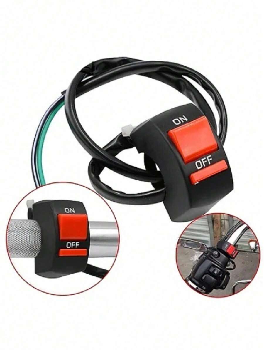 Botão On Off Tomada Interruptor Farol Auxiliar Milha Moto | SHEIN Brasil