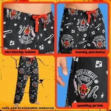 Stranger Things Pyjama Bottoms Nightwear PJ And S-3XL Lounge Wear Trousers Gift - Multicolor - View 3