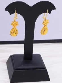Conjunto de joyas chapado en oro de 22K, aretes y collar de boda de moda árabe, decoración para fiestas de noche para mujer, joyería de lujo