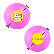 Langsam ansteigender Stresslinderungsball, Sensorball mit mittlerem Widerstand, zur Angstlinderung, weiches Ball-Handtherapiegerät für Erwachsene, dehnbares Zappelspielzeug für Schüler im Klassenzimmer, Geburtstagsgeschenk, Halloween Präsent, Weihnachtsstrumpffüller, Osterkorbfüllung