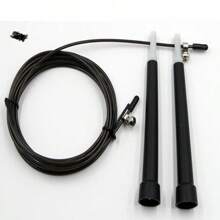 1pc Steel Wire Skipping Rope, Fitness Exercise Jumping Rope For Adults Weight Loss Sports, Unisex Gym Accessories, Sport, Gym, Home Exercise, Skipping Rope, Jump Rope, Skipping Rope, Jump Rope