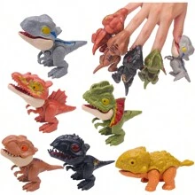1/6/12 pezzi, Dinosauro Cieco che Morde, Regalo per Feste, Rilassamento dello Stress, Regalo Sorpresa, Alcune parti inviate casualmente, Regali sorpresa, Giocattoli per masticare Dinosauro, Materiale ABS, Kit di Artigianato a Simulazione 3D