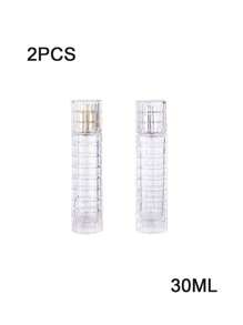 1/2个30毫升玻璃香水喷雾瓶，可重复灌装香水喷雾器 - 持久留香，旅行必备，大容量便携，适合海滩、暑假、返校旅行收纳，便携式香水瓶，可用于派对、商务旅行、购物、露营、度假等场合。 - 彩色 - 查看 12