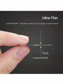 5入組40mm電鍍鐵板手機座配件,附帶黏著劑 - 銀色 - 查看 8