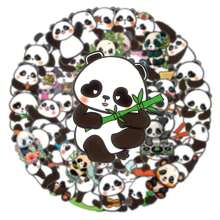 50 miếng dán hoạt hình gấu trúc, miếng dán trang trí bằng nhựa vinyl, bình nước, cốc ô tô, máy tính, đàn ghi ta, xe đạp, xe máy, ván trượt, mũ bảo hiểm, hành lý, nhật ký, vật liệu làm sổ lưu niệm tự làm, quà tặng cho bé trai và bé gái, đồ dùng học tập, trở lại trường - Nhiều màu - Xem 5