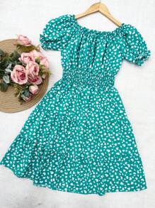 olinka modas Dress With Lining Women's Fashion - Green - View 3