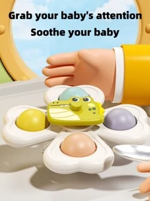 3 Pcs Suction Cup Spinner Toys,Baby Toy,Spinning Toys For Toddlers 1-3,Sensory Toys Early Education Toys Bathtub Toy Dining Chairs Toys,Birthday Gifts For Baby Boy Girl,Suitable For Daily Use Of Babies,Baby Toys,Bath Toys,Baby Bath,Baby Toys,Bath Toys,Baby Toy,Sensory Baby Toys,Baby Gym,Toddler Girl
