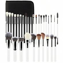 30pcs Professional Makeup Brush Set, Eye Shadow & Nose Contour Brushes, High-End Makeup Artist Portable Brush Kit - Multicolor - View 10