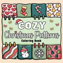Gemütliche Weihnachtsmuster: Malbuch mit kräftigen und einfachen Designs für Erwachsene & Kinder (Stark & Einfach), perfektes Geschenk zu Weihnachten!