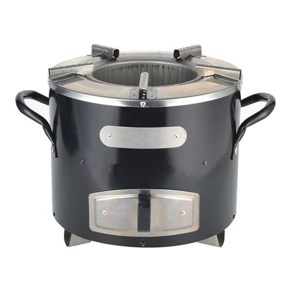 AYYDS Rocket Stove Camping Holzofen Edelstahl Rocket Stove Portable Camping Herd