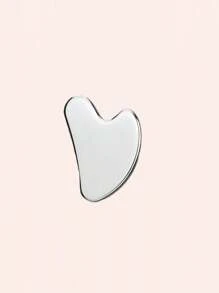 Zestaw 1/2 szt./zestaw ze stali nierdzewnej Gua Sha i wałka do twarzy, wałek do masażu V, redukcja zmarszczek na szyi i wokół oczu, lifting twarzy, narzędzie do modelowania twarzy i redukcji opuchlizny, metalowa pielęgnacja skóry, masażer dla kobiet, uroda, produkty do pielęgnacji skóry, spa, pielęgnacja ciała, narzędzia do pielęgnacji skóry, pielęgnacja twarzy, akcesoria kosmetyczne, masaż, narzędzie do masażu twarzy, wałek do twarzy