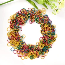 300/500/1000/1500/2000 件多色橡皮筋 15 毫米直径 适用于办公用品学校家庭松紧带