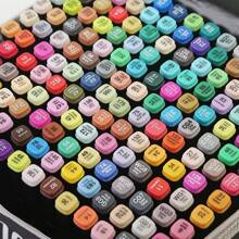 120pcs- Mark Pen Set Touch Color Children's Color Oil Double Headed Watercolor Pen Color Pen Watercolor Pen Set Paintbrush International Children's Day Painting Stationery Color Pen Gift Painting Painting Set, Back To School