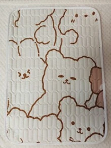 1 pieza 40*60cm Alfombra acolchada antideslizante e impermeable con diseño de bebé de dibujos animados para cuna/carriola, para todas las estaciones, uso al aire libre - Multicolor - Ver 8