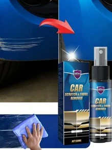 1 Set Car Scratch Repair Spray, Car Paint Scratch Remover Polishing Compound Cleaner And Restoration Spray - Multicolor - View 4