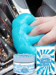 1 Miếng Gel Vệ Sinh Xe Hơi Dung Tích Lớn: Bụi Ma Thuật, Keo Dán Và Nước Làm Sạch Bàn Phím - Phụ Kiện Vệ Sinh Xe Hơi, Xe Đạp Không Tì Vết! Phụ Kiện Xe Hơi Và Sản Phẩm Quà Tặng Nam Giới Được Giao Ngẫu Nhiên Với Bao Bì Tiếng Trung Và Tiếng Anh. Do Các Lô Hàng Khác Nhau, Hàng Hóa Là 160 Gram Mỗi Kích Thước (Có Thể Đóng Hộp, Hộp Bên Ngoài Màu Trắng Và Trong Suốt Được Giao Ngẫu Nhiên) / 70 Gram Đóng Túi - Nhiều màu - Xem 1