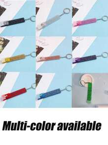 1 Stück Kartenetui mit langem Nagel für Damen, berührungsloser Kartengrabber für Bankautomaten- und Transitkarten, DIY Schlüsselanhänger, Geschenkanhänger für Geldbeutel und Taschen, Geschenke für Frauen