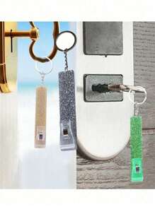 1 Stück Kartenetui mit langem Nagel für Damen, berührungsloser Kartengrabber für Bankautomaten- und Transitkarten, DIY Schlüsselanhänger, Geschenkanhänger für Geldbeutel und Taschen, Geschenke für Frauen