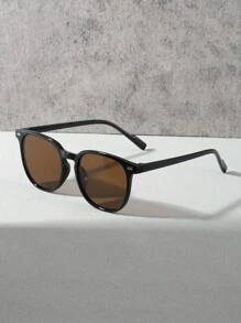 1/2/3 Stück Herren Acryl Lässig quadratischer Rahmen Mode Schwarz Brillen geeignet für tägliche Ausflüge, Sommerurlaub, Outdoor, Reisen
