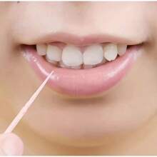 100pcs Plastic Toothpick Bags, Double-Ended Fish Bone, Disposable Individual Packing, Suitable For Home And Hotel, Portable