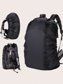 1pc Portable Backpack Rain Cover, Durable Polyester Backpack Protector, Dust-Proof Waterproof Shoulder Bag Cover, Suitable For Hiking, Camping, Outdoor Activities,Spring Summer Picks,Brides Maid Gifts,Room,Bedroom Deccor,Bedroom Deccor,Beach,Travel,For Men,For Women,Vacation