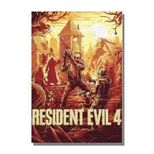 Póster autoadhesivo sin marco de la colección residencial y civil de videojuegos clásicos y populares de impresión y pintura mural, diseño autoadhesivo, fácil de instalar para decoración del hogar y sala de juegos