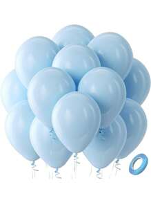 5-18 Inch Balloons In Red, Black, White, Blue, Pink, Green, Purple And Other Colors, Suitable For Birthday Party, Wedding, Anniversary, Valentine's Day, Baby Shower, Bachelorette Party And Other Celebrations And Party Decorations, Photo Props - Multicolor - View 195