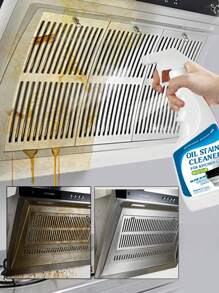 Limpiador de cocina para estufa, spray desengrasante para eliminar manchas de aceite y suciedad, apto para parrillas, hornos microondas, estufas de gas y azulejos cerámicos - Multicolor - Ver 5