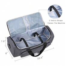 Estuche de transporte ligero, maleta plegable para viajar con accesorios y suministros para máquina troqueladora, estilo bohemio