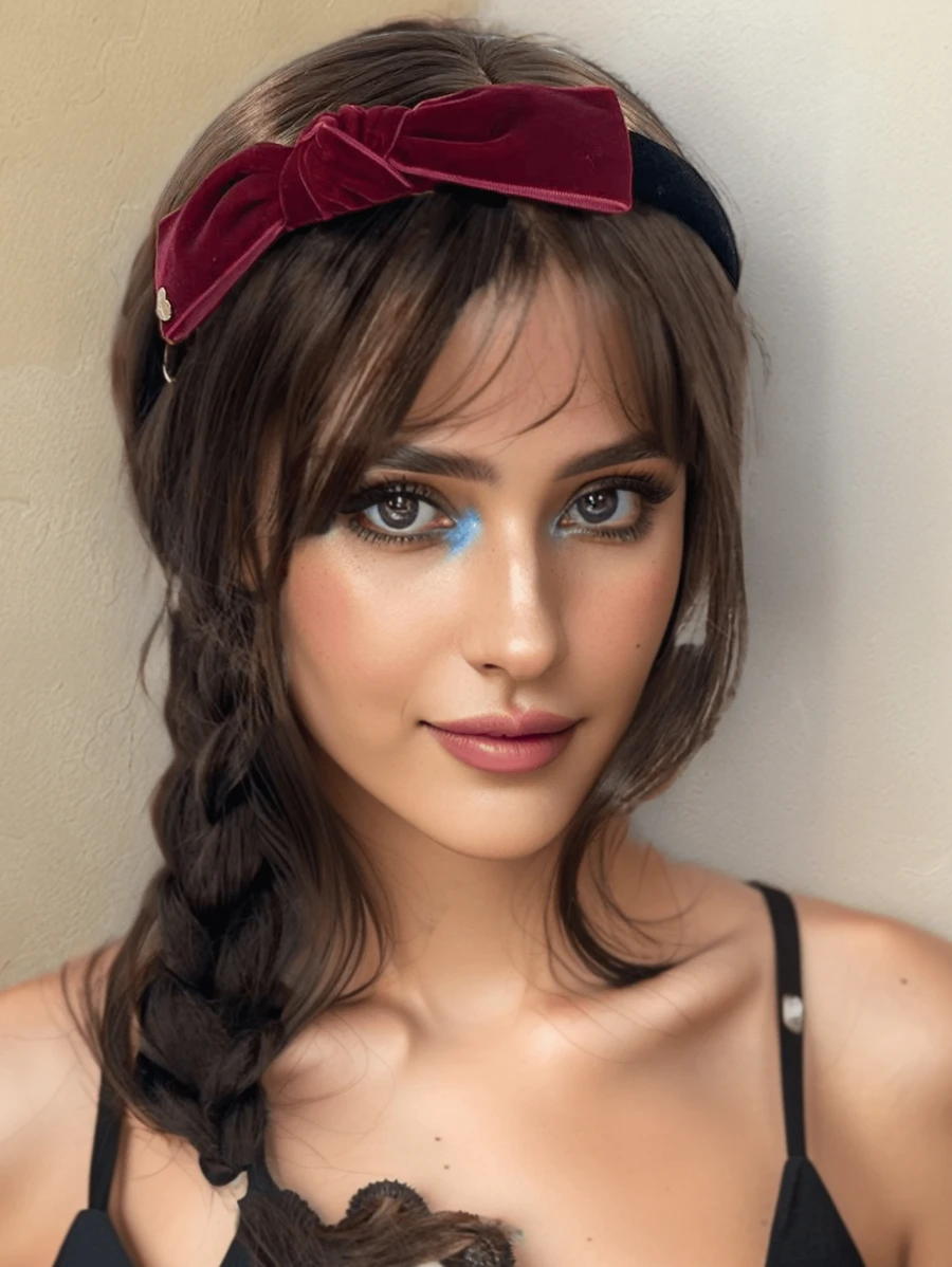 1pc Women Velvet Vintage Twist Headband Elegant Hair Accessory, Versatile For Everyday Wear, Autumn/Winter Valentines