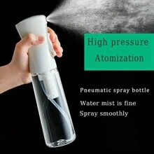 6 件/1 件连续发用植物喷雾瓶细空小雾喷雾瓶喷雾器水酒精清洁喷雾瓶适用于卷发造型产品、植物（黑色） - 彩色 - 查看 3