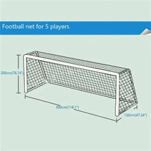 1 pieza Red de Arco de Fútbol, Red de Entrenamiento de Fútbol para Adultos, Red de Entrenamiento de Fútbol al Aire Libre, Artículos Esenciales para la Playa, Juegos de Natación