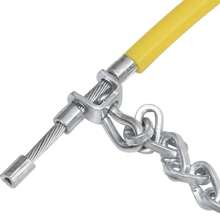 High Performance 9mm Snow Chains For Car Tyres Set Of 2 Durable Anti Slip Winter Traction Aids Easy Installation All Weather Grip - Silver - View 5