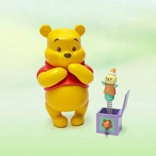 Miniso Scatola cieca con personaggi della serie "Vecchi amici" di Winnie the Pooh di MINISO, design a tema festa adorabile, realizzato in materiale PVC di alta qualità, perfetto per decorare la scrivania, da collezione e per fan Disney (1 pezzo, consegna casuale)