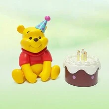 Miniso Scatola cieca con personaggi della serie "Vecchi amici" di Winnie the Pooh di MINISO, design a tema festa adorabile, realizzato in materiale PVC di alta qualità, perfetto per decorare la scrivania, da collezione e per fan Disney (1 pezzo, consegna casuale)