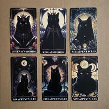 Black Cat Tarot Cards - Photo Color - View 5