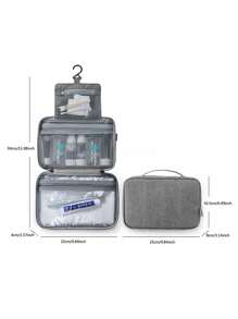 Women Toiletry Bag Hanging Travel Makeup Organizer Cosmetic Bag Makeup Bag Wash Bag Toiletry Travel Bag Makeup Storage Beach Beach Bag Vacation Holiday Essentials School Supplies Travel Essentials Ladies For College Dorm Bathroom