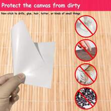 10/20/30pcs Diamond Painting Cover Paper In A4/A6 Size, Double-Sided Diamond Separation Paper For Diamond Painting Enthusiasts, Beginners And DIY Lovers