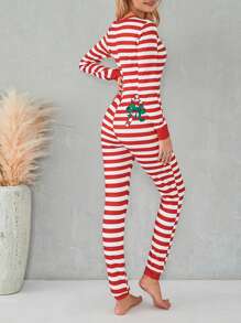 Costume Zentai - 紅色 - 查看 2