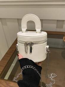 Mayoreo 2025 Nuevo estuche de maquillaje exquisito para mujer, bolsa mini para lápiz labial, bolso de hombro y cruzado