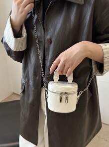 Mayoreo 2025 Nuevo estuche de maquillaje exquisito para mujer, bolsa mini para lápiz labial, bolso de hombro y cruzado