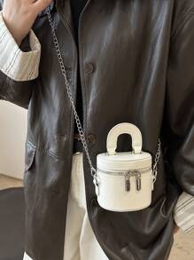 Mayoreo 2025 Nuevo estuche de maquillaje exquisito para mujer, bolsa mini para lápiz labial, bolso de hombro y cruzado