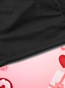 Personalized Christmas Gift For Men, Black Sexy Breathable Funny Underwear With White Letter Pencil Print, Customizable Name, Great Gift For Boyfriend Or Husband