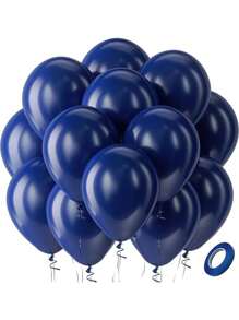 5-18 Inch Balloons In Red, Black, White, Blue, Pink, Green, Purple And Other Colors, Suitable For Birthday Party, Wedding, Anniversary, Valentine's Day, Baby Shower, Bachelorette Party And Other Celebrations And Party Decorations, Photo Props - Multicolor - View 22
