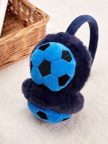 2 piezas Protectores de oreja y guantes de invierno para niños, aptos para actividades al aire libre, con protección de oreja elástica, utilizando tecnología de tejido, adecuados para clima frío