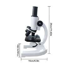 Compact Portable Binocular Optical Microscope, Suitable For School Teaching And Beginner Scientific Experiments, Educational Gift For Christmas, Birthday, Back To School