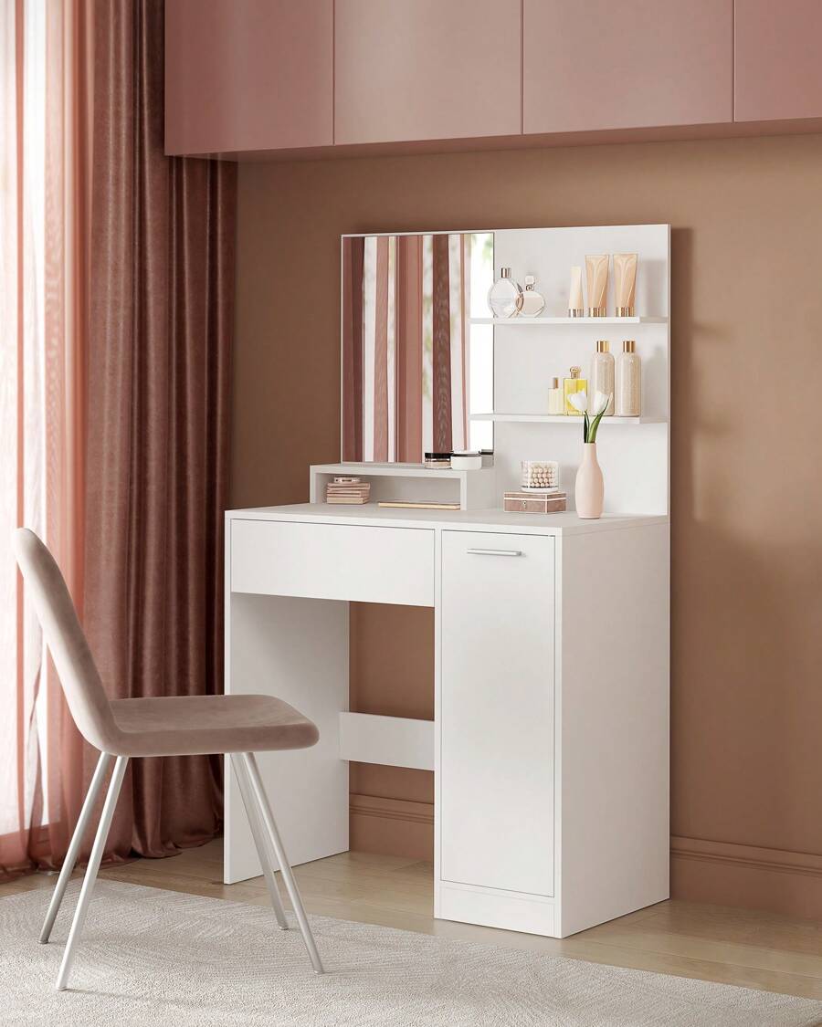 VASAGLE Vanities & Vanity Benches - 白色 - 查看 1