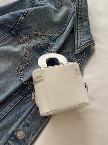 Mayoreo 2025 Nuevo estuche de maquillaje exquisito para mujer, bolsa mini para lápiz labial, bolso de hombro y cruzado