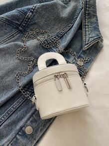 Mayoreo 2025 Nuevo estuche de maquillaje exquisito para mujer, bolsa mini para lápiz labial, bolso de hombro y cruzado