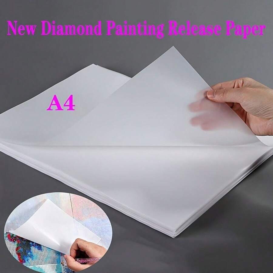 10/20/30pcs Diamond Painting Cover Paper In A4/A6 Size, Double-Sided Diamond Separation Paper For Diamond Painting Enthusiasts, Beginners And DIY Lovers